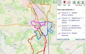 Les 4 circuits de randonnée de Vern - 