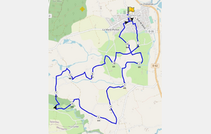 Dimanche 20 novembre - Randonnée à Talensac - Circuit du Val-Beuzet - 12,5 km - ⚠ Terrain glissant --> se munir de bâtons ❗❗❗ - Départ parking des Perrières (près de la Gare)