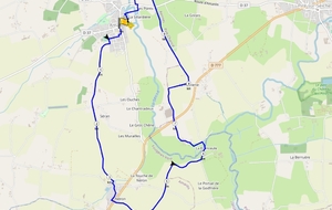 Vendredi 02 décembre - Randonnée à Amanlis - Laval (8 km) ou La Chapelle Ste-Anne (11 km) - ⚠ Départ parking des Perrières (près de la Gare) ❗❗❗