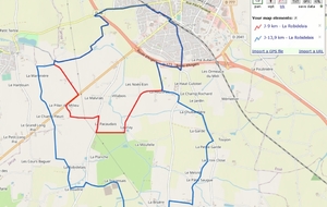 Vendredi 10 février - Randonnée à Janzé (Grande - Circuit de La Robelais (13 km)  ou Vern (Petite - Circuit d'Outre-Seiche (7,9 km) - ⚠ Départ parking des Perrières (près de la Gare) ❗❗❗