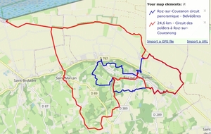 Dimanche 16 avril - Roz-sur-Couesnon - Circuit Panoramique et Circuit des Polders - 20 km - Apporter Pique nique ⚠ Heure de Départ ❗❗❗ 